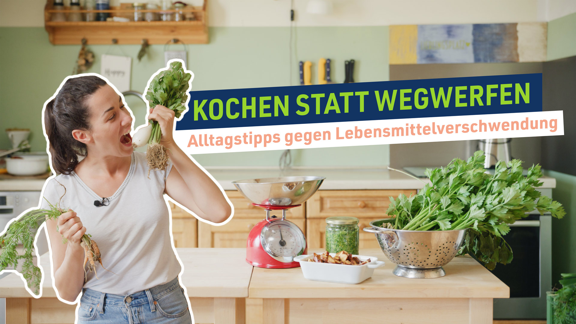 Kochen statt wegwerfen - Alltagstipps gegen Lebensmittelverschwendung