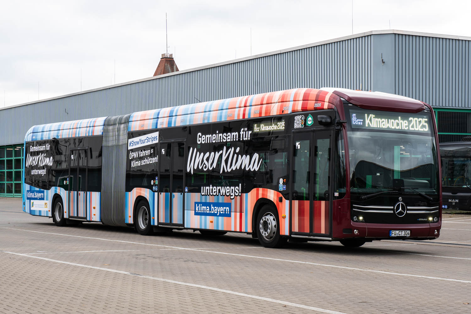 Klimabus der Stadt Fürth